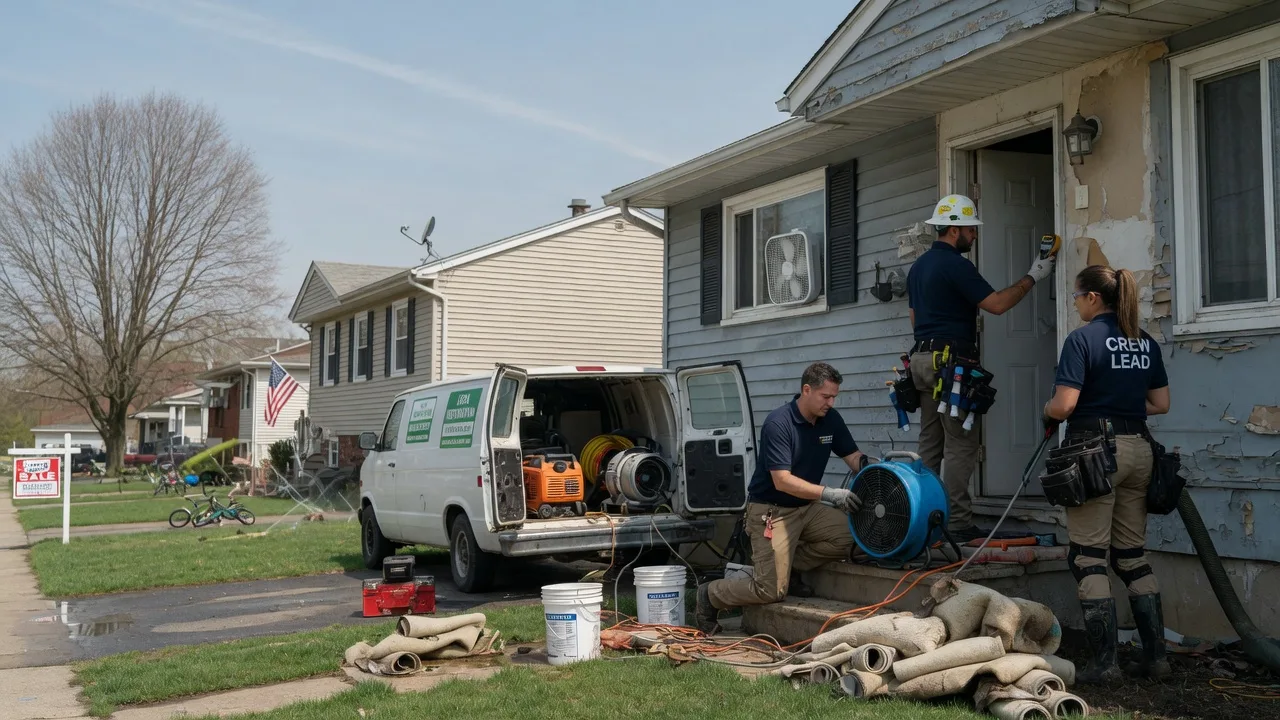 Flood Cleanup in Central City, IA near me